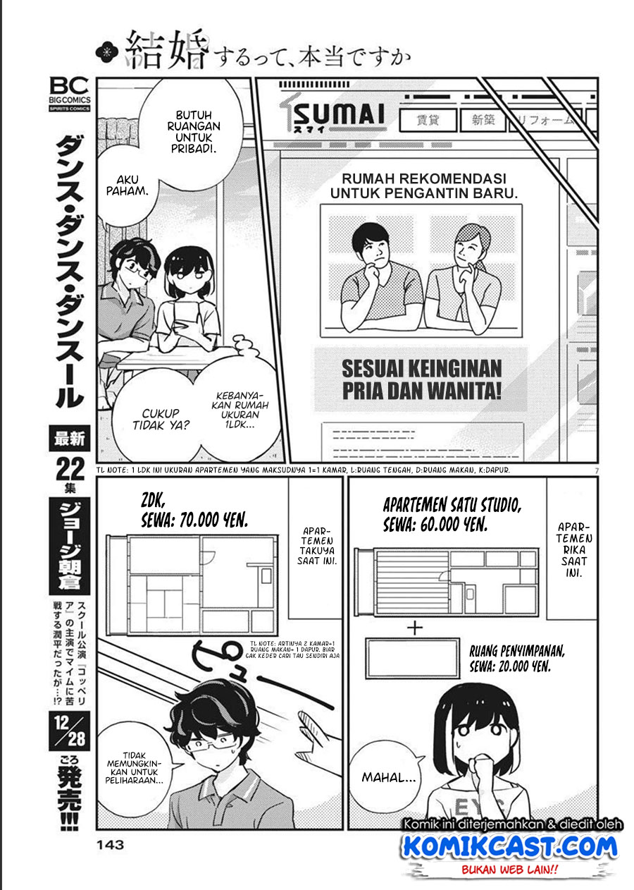 Kekkon Surutte, Hontou Desu ka? Chapter 59 Gambar 8